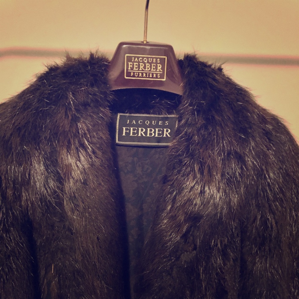 Authentic full length mink jacket (Jacques Ferber)